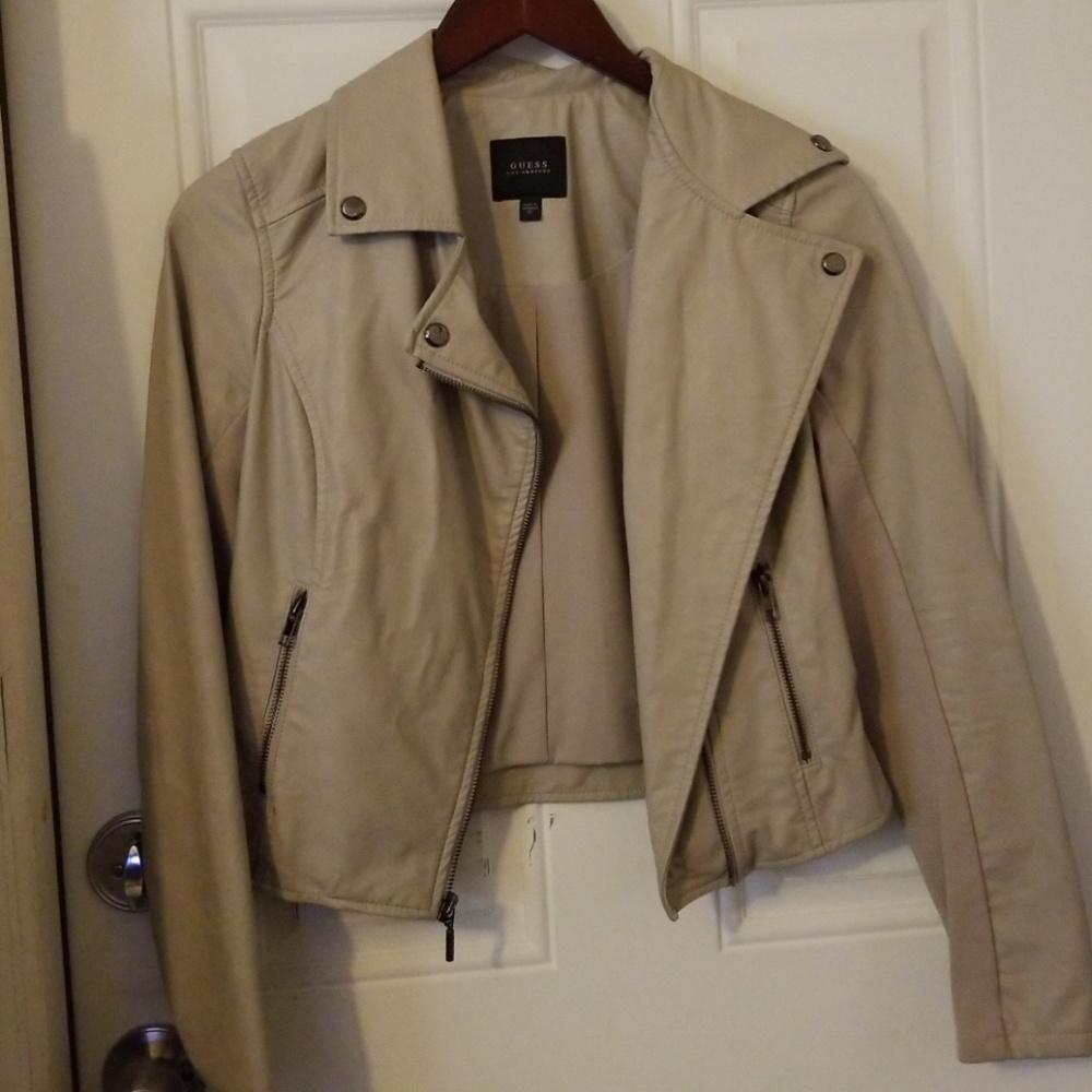 Grey Guess Moto jacket
